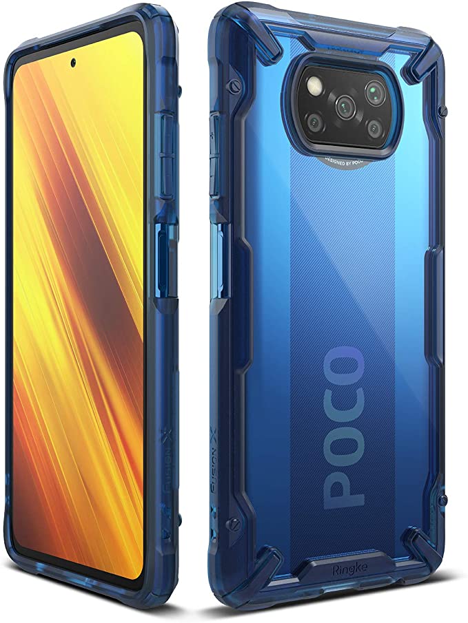Ringke Fusion-X Compatible with Poco X3 NFC Case